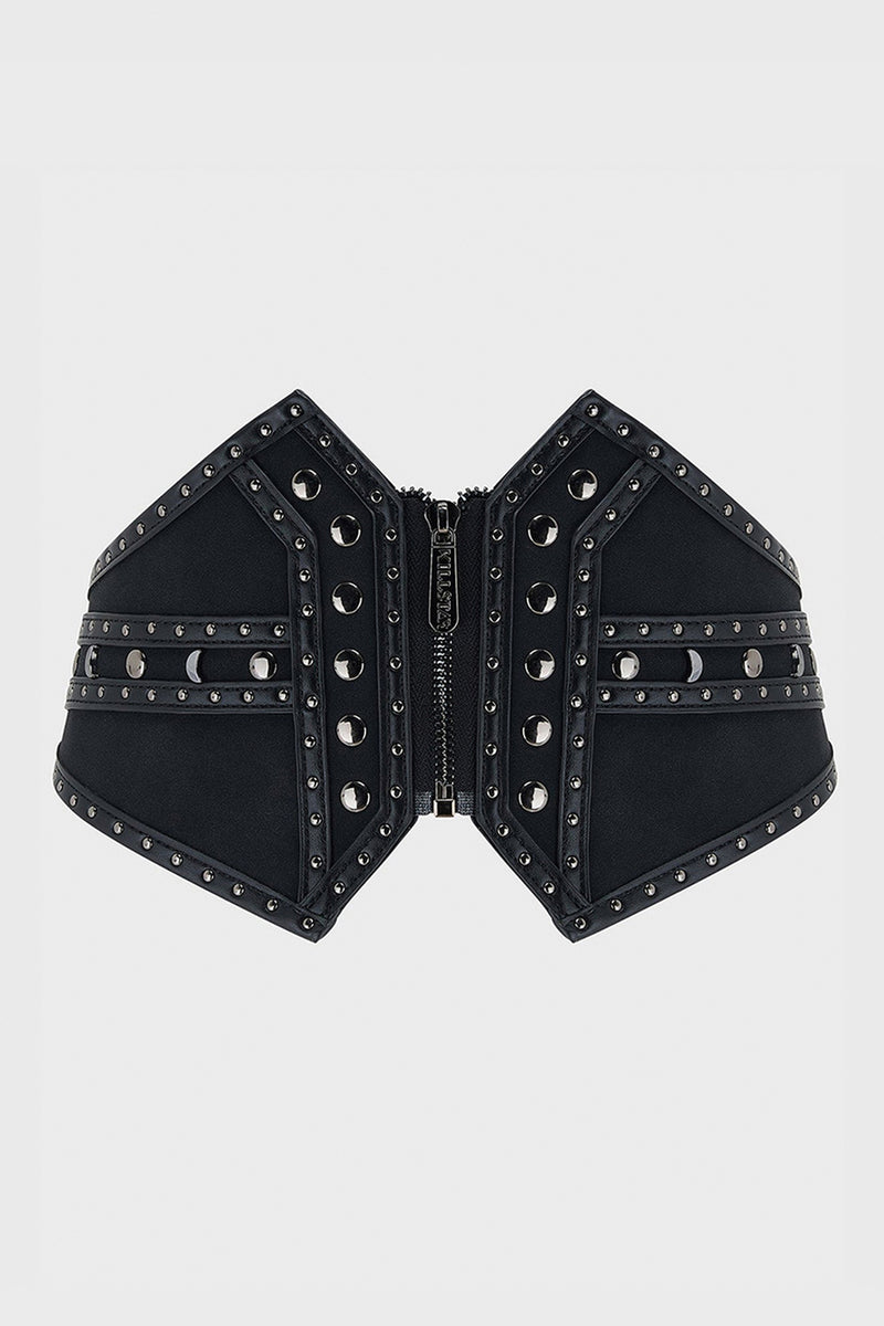 Midnight Vale Studded Belt