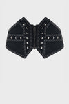 Midnight Vale Studded Belt