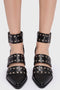 Midnight Vale Studded Heels