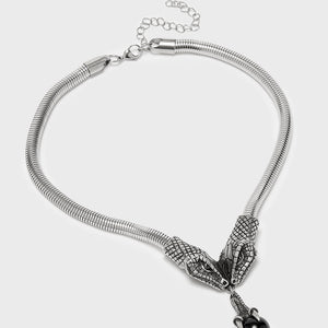 Snake Chain Choker Necklace