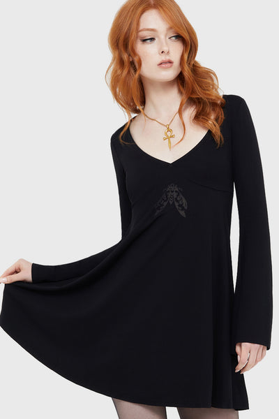 killstar party dress Juniper's Ballad Mini Dress