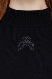 Morbida's Moth Knitted Top