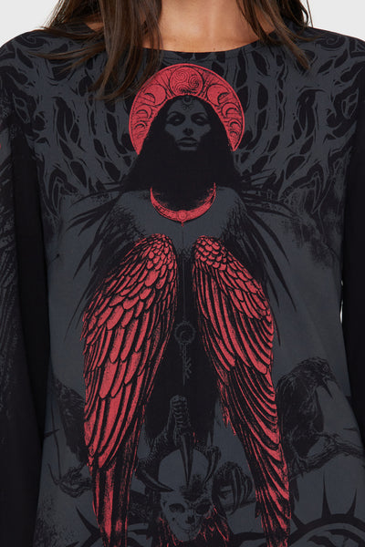Mórrígan Moon Long Sleeve Top