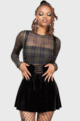 Aboloft Suspender Skirt | Killstar