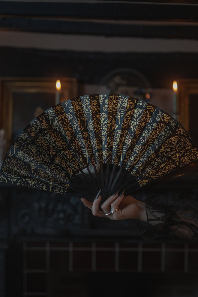 Mourning Tide Handheld Fan