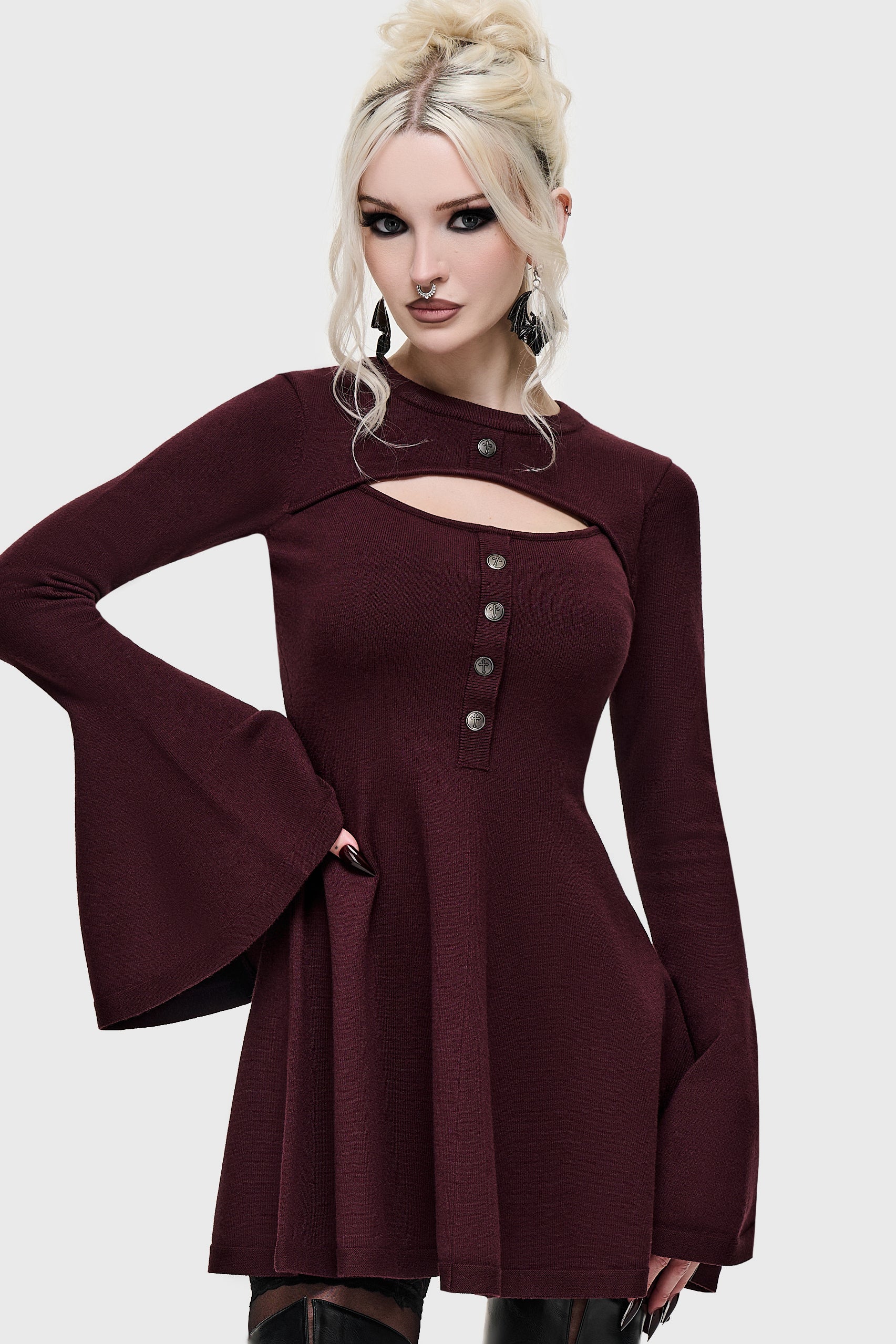 Myra Knitted Mini Dress ‐ KILLSTAR