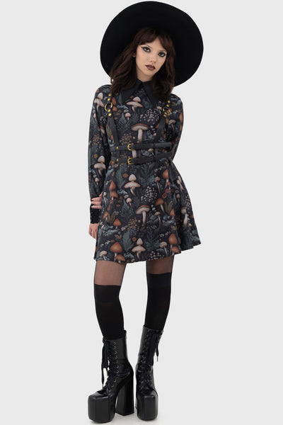 Night Forager Mini Dress