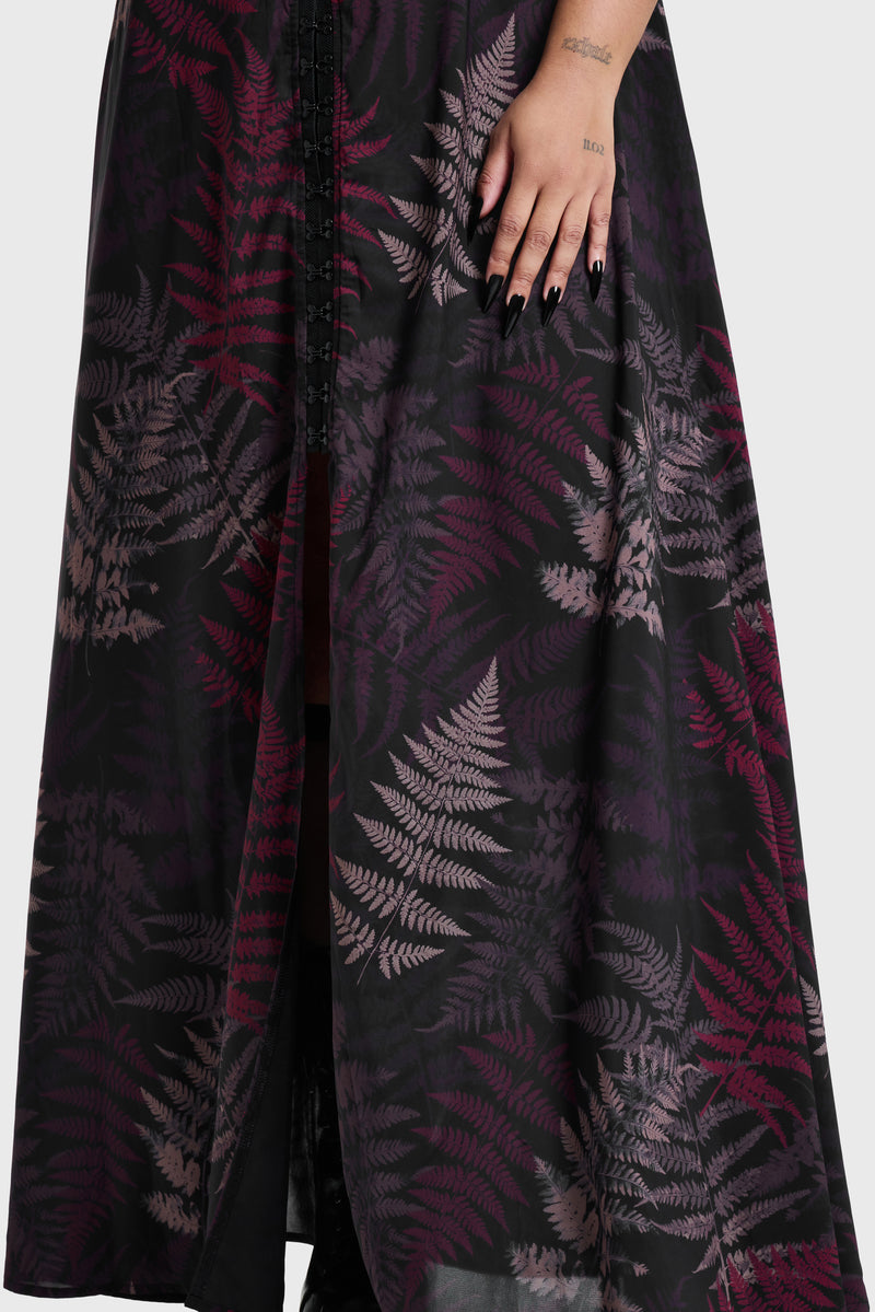 Night's Inferno Maxi Dress