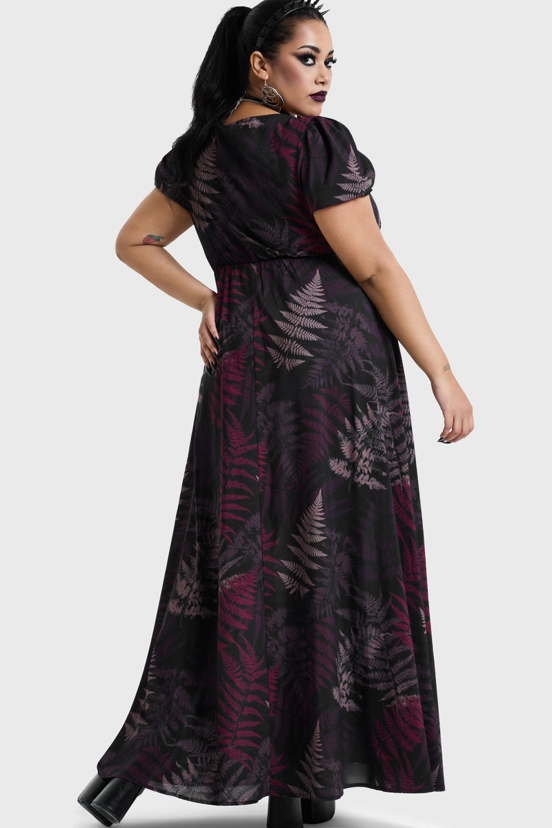 Night's Inferno Maxi Dress