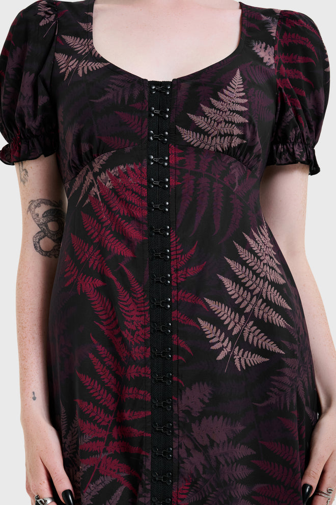 Night's Inferno Maxi Dress