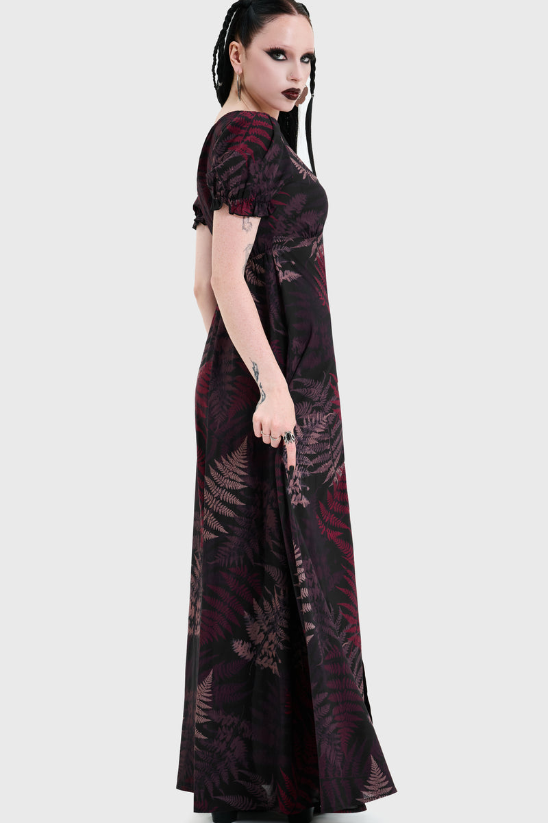 Night's Inferno Maxi Dress