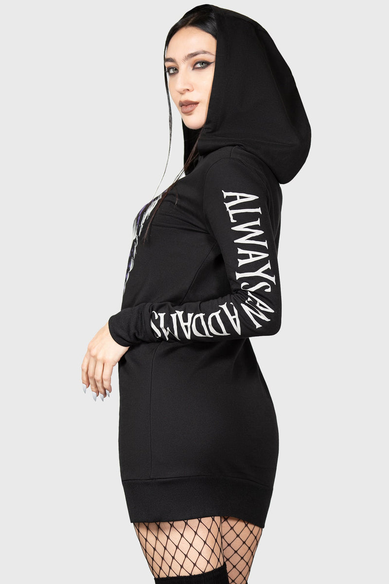 No-Hug Zone Longline Hoodie | Killstar