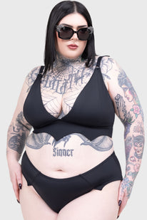 Nocturnal Echo Bikini Top