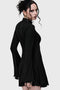 Noir Cut Out Mini Dress