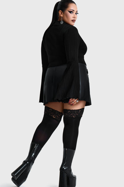 Noir Cut Out Top