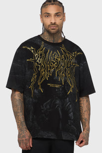 Noir Relic Oversized T Shirt