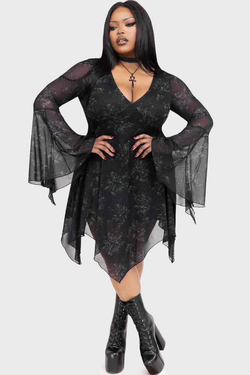 Nocturnal Grove Dress