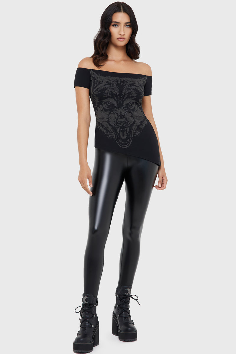 Nocturnal Wolf Top