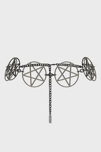 Pentagram Chain Belt