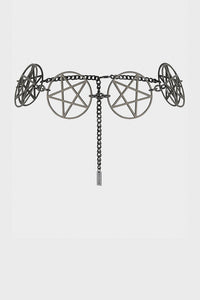 Pentagram Chain Belt