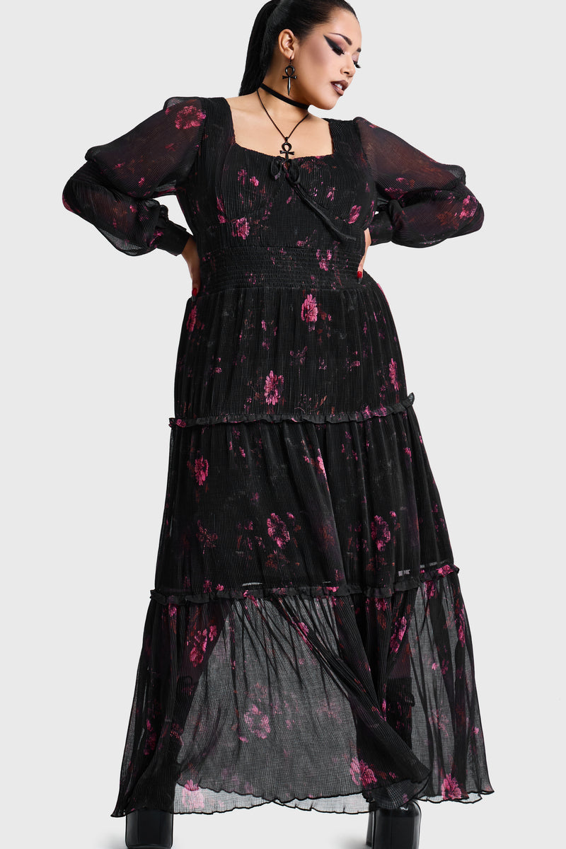 Pink Aura Maxi Dress
