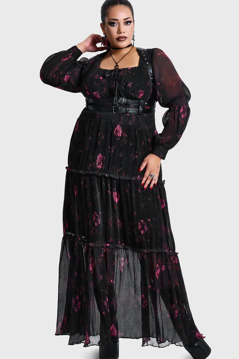 Pink Aura Maxi Dress