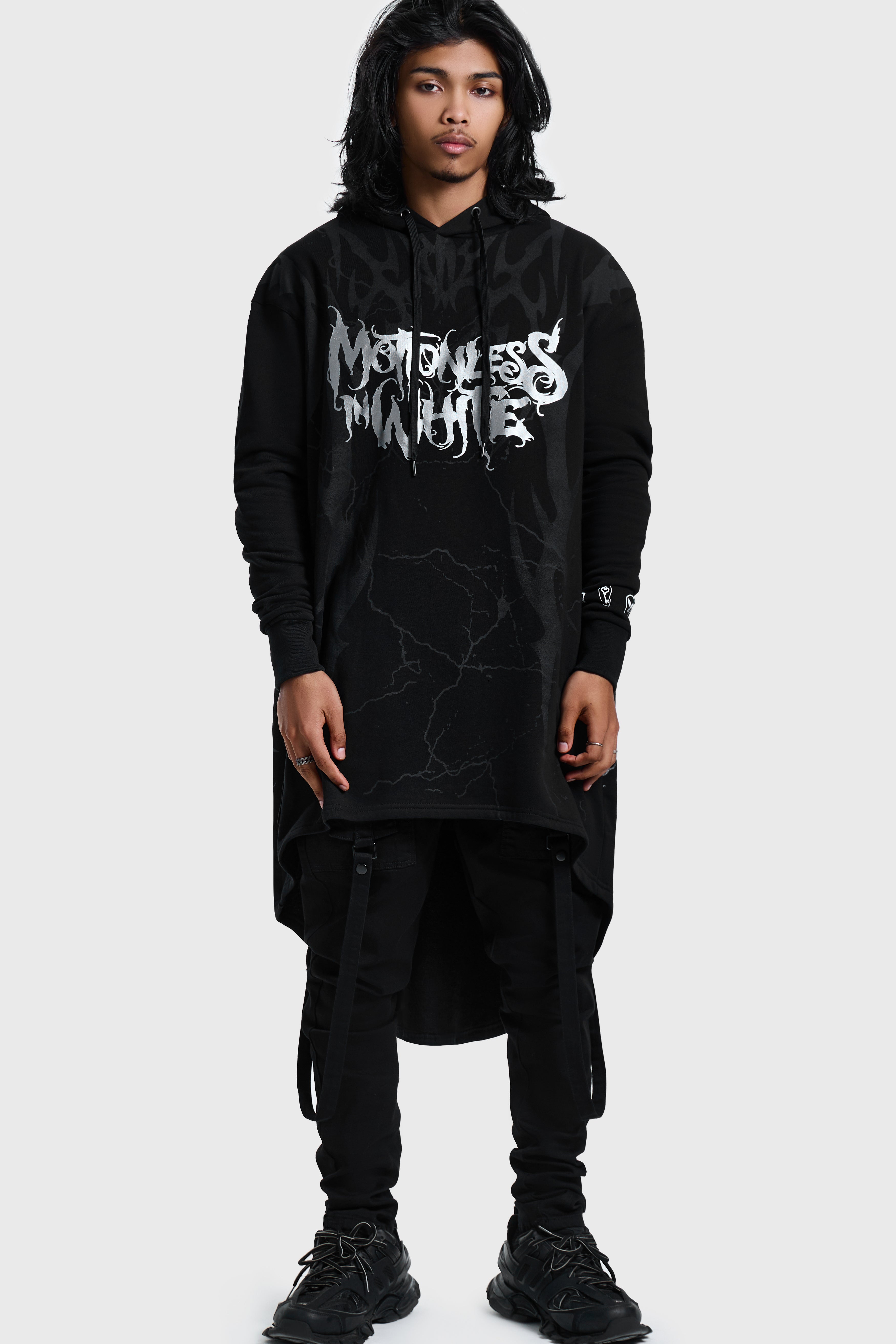 Pitch Black Evil Hooded Cloak ‐ KILLSTAR