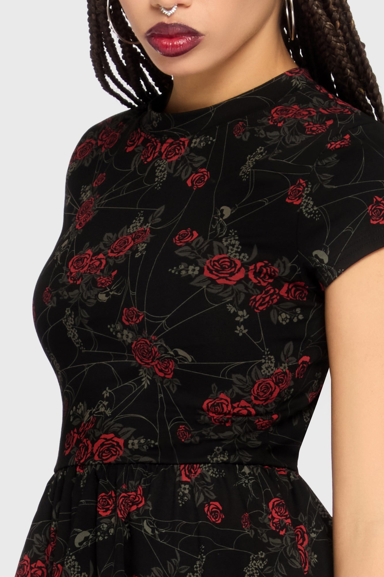 Poisoned Rose Mini Dress ‐ KILLSTAR