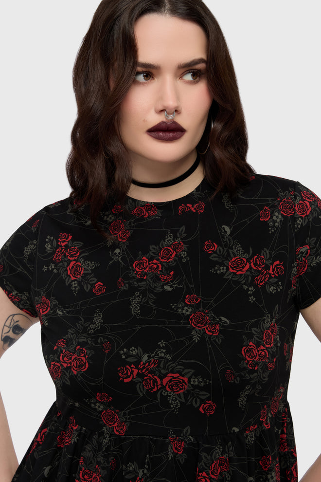 Poisoned Rose Mini Dress