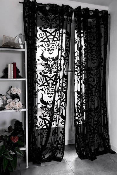 Prince Of Beasts Burnout Curtains