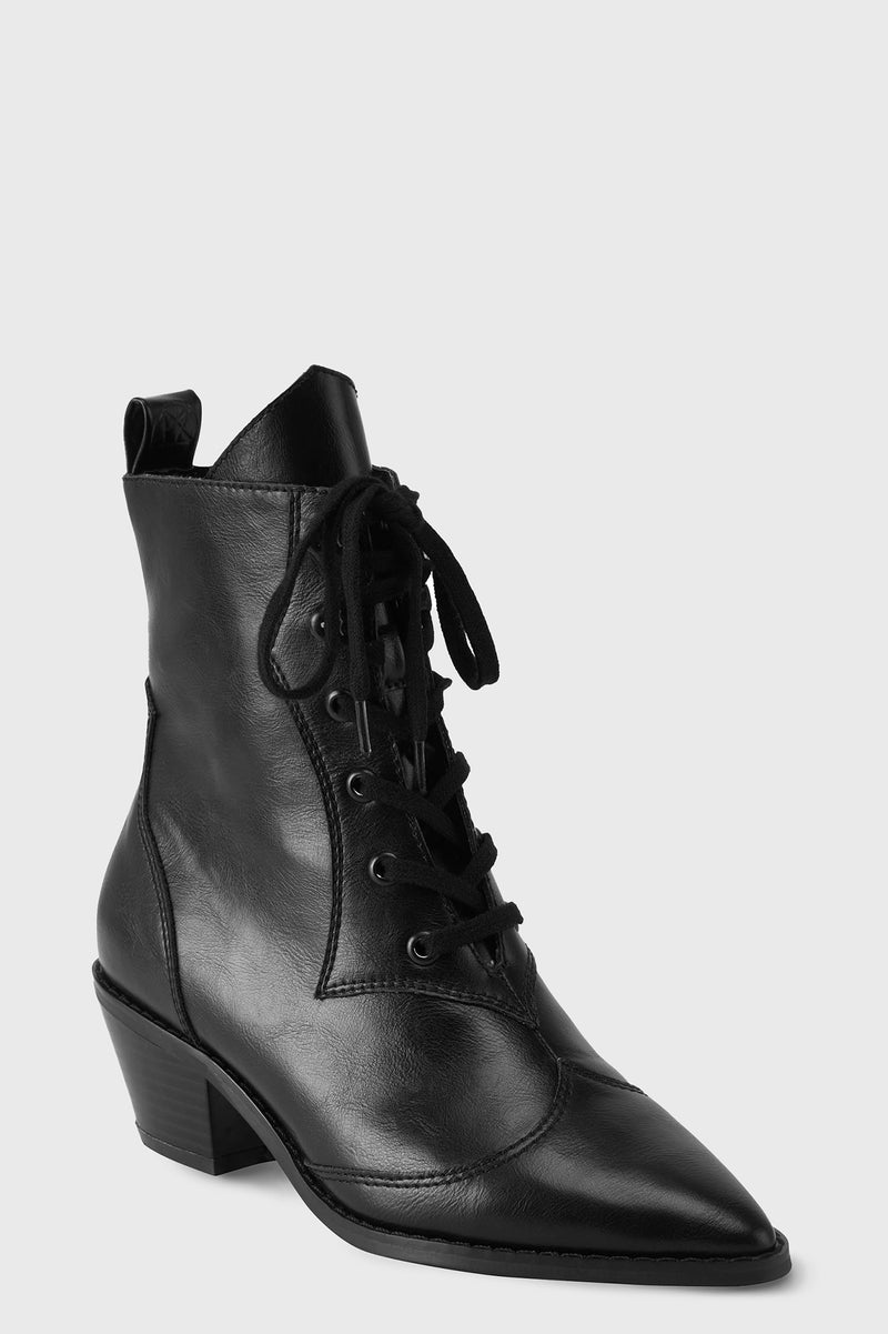 Raven Pointed-Toe Bootie | Killstar