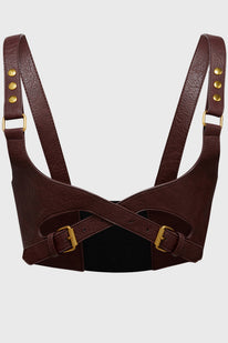 Roseate Harness [Brown/Gold]
