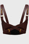 Roseate Harness [Brown/Gold]