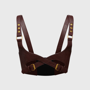 Roseate Harness [Brown/Gold]