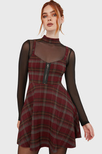 killstar bloodlust party dress Crimson Bloodlust Mini Dress