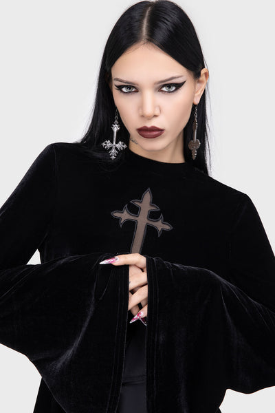 killstar mini dress Miss Mourning Mini Dress