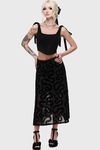 Serpentes Midi Skirt