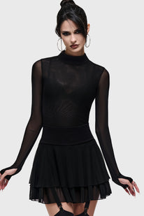 Shadow High Neck Top