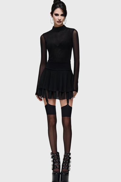 Shadow High Neck Top