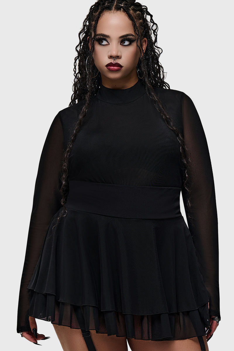 Shadow High Neck Top