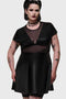 Shadow Skater Mini Dress