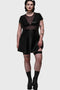 Shadow Skater Mini Dress