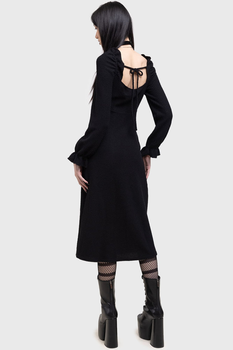 Shadow Weave Maxi Dress | Killstar