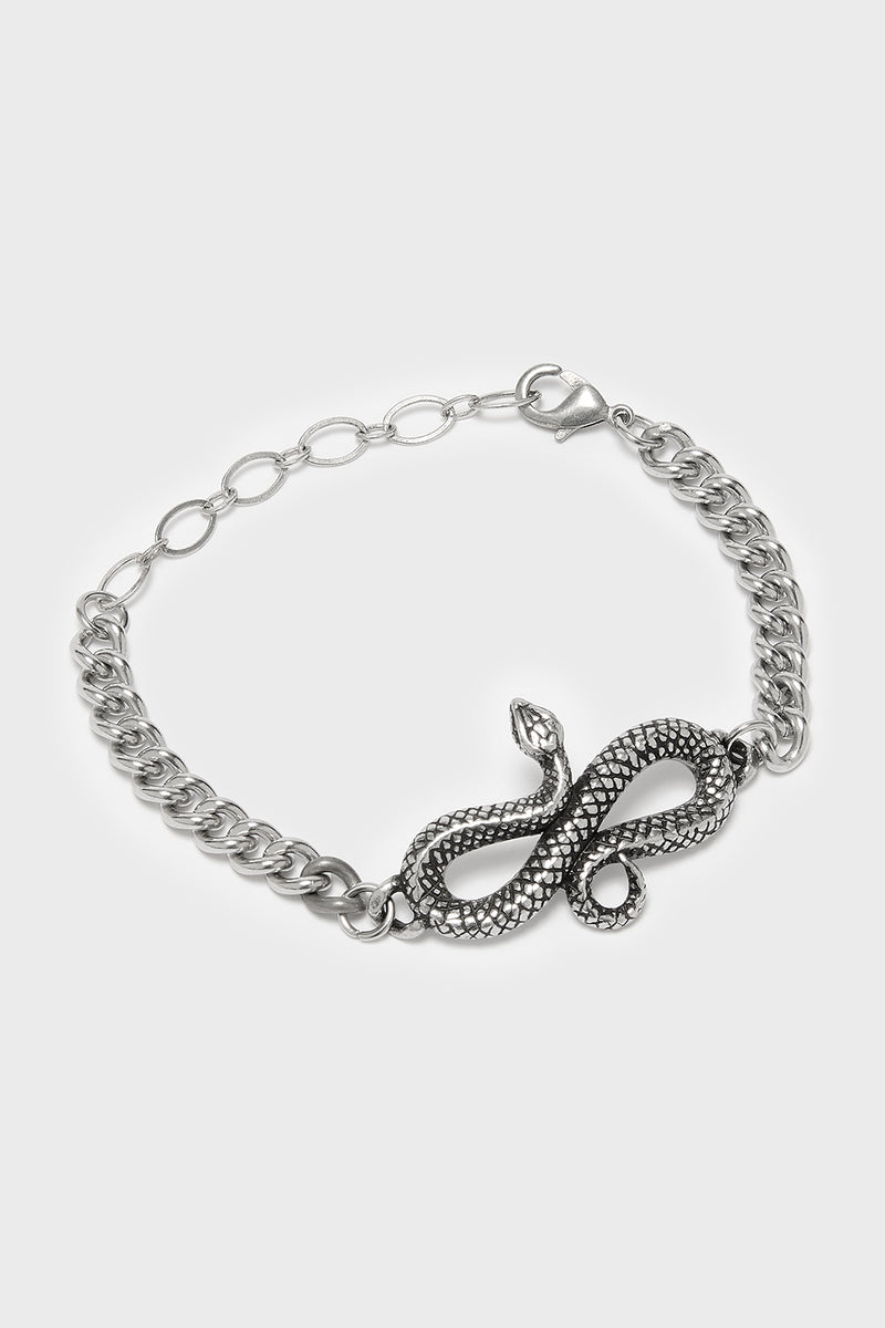 Silver Fang Bracelet