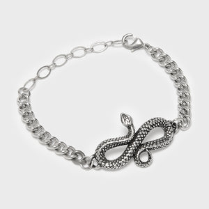 Silver Fang Bracelet