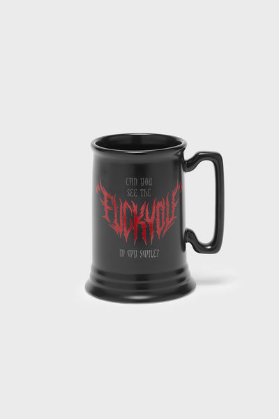 Sinister Smile Schooner Mug