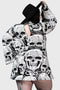 Skeleton Season Mini Dress