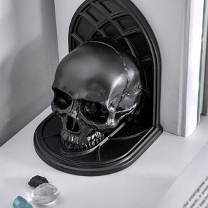 Skull Bookends