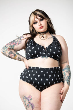 Skulls 2-Piece Swimsuit