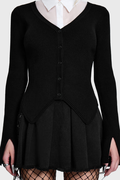 Skultra V-Neck Cardigan